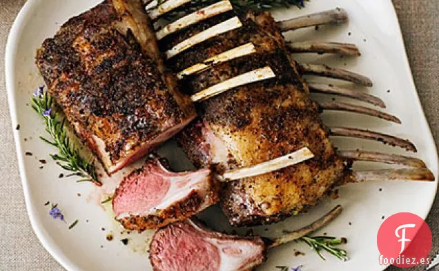 Parrilla de Cordero a la Parrilla con Costra de Hinojo