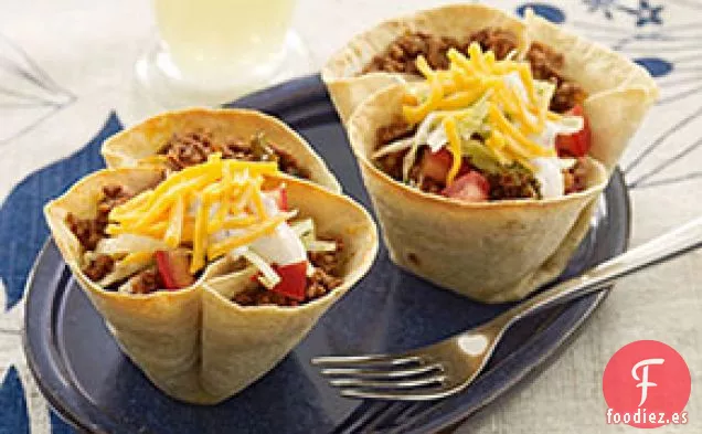 Mini Cuencos para Tacos de Carne