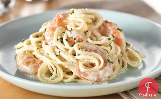 Camarones Cremosos Alfredo