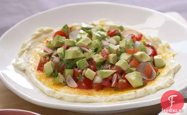 Dip de Pico de Gallo en Capas