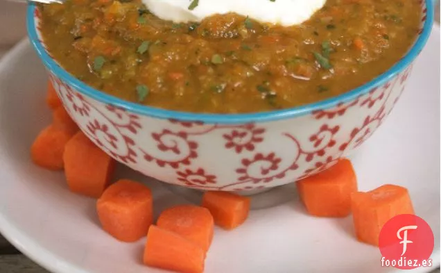 Puré de Calabacín y Zanahoria