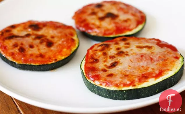 Bocados de Pizza de Calabacín