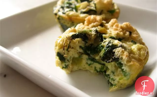 Magdalenas de Huevo (con Espinacas Y Calabacín)