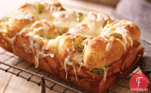 Pan de Mono con Queso y Jalapeños