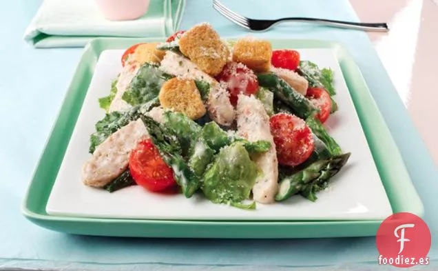 Ensalada César de Pollo de Primavera