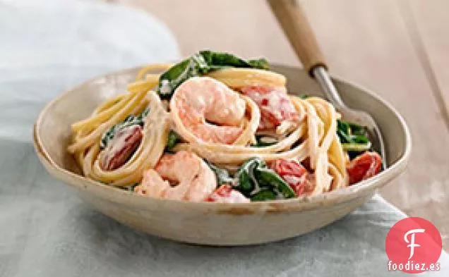 Pasta De Camarones Enamorados