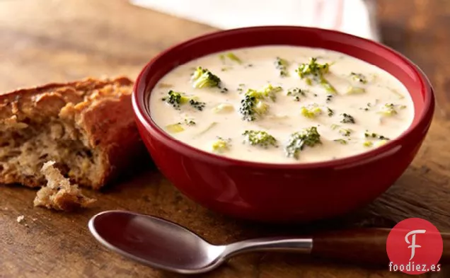 Sopa de Brócoli Cheddar