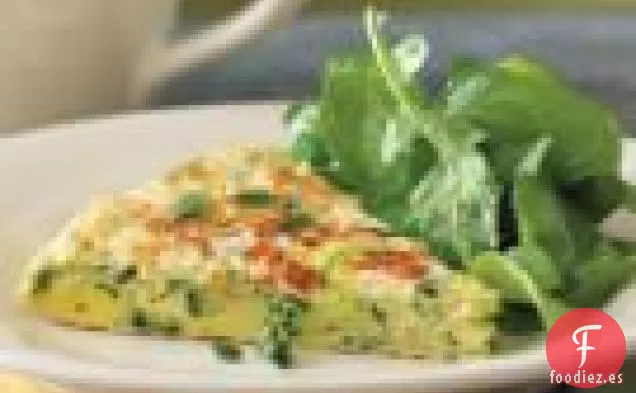 Frittata Con Calabacín Y Queso de Cabra
