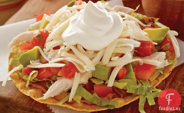 Tostadas de Pollo