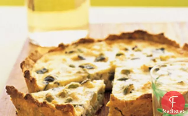 Calabacín Y Quiche De Edamame