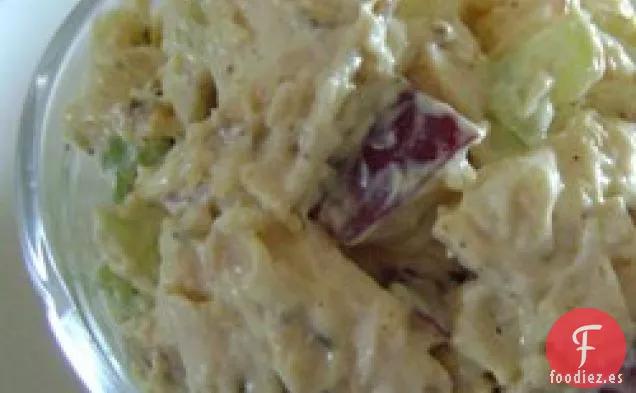 Ensalada de Pollo con Uvas y Manzanas