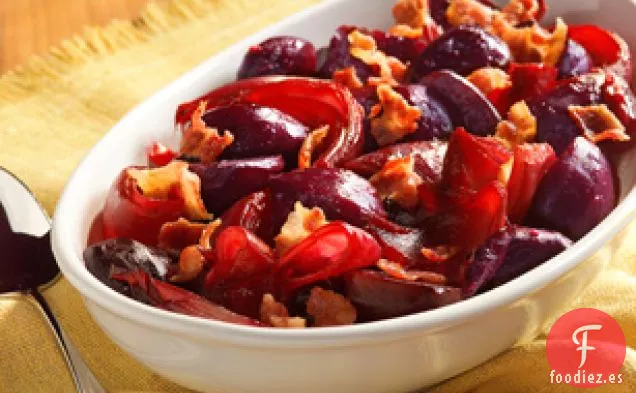 Tocino y Remolacha Asados al Horno