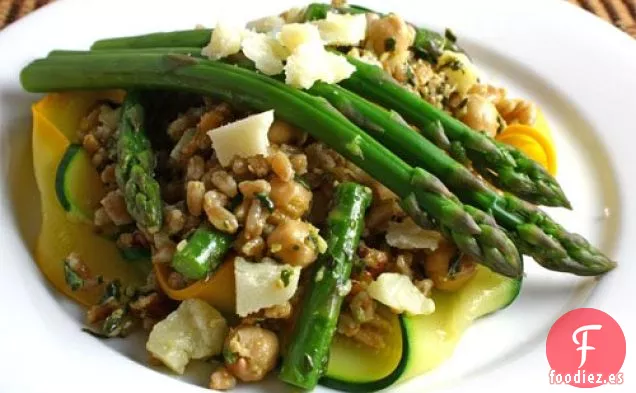 Ensalada De Farro De Ragus Y Calabacín