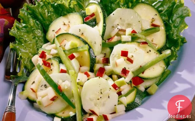 Ensalada De Manzana Y Calabacín