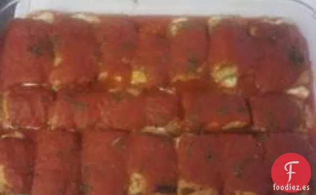 Rollos de Berenjena de Ricota