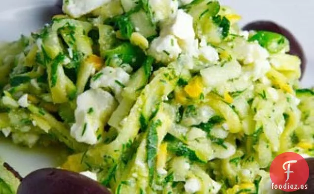 Ensalada de Calabacín al Estilo Griego