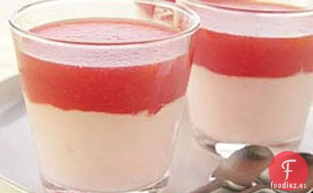 Tazas de Manzana y Bayas con Especias Bajas en Grasa