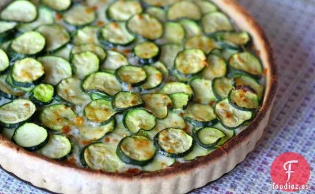 Tarta de Calabacín Con Corteza de Aceite de Oliva Integral Receta