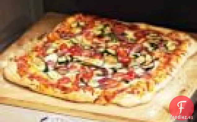 Pizza Siciliana de Calabacín
