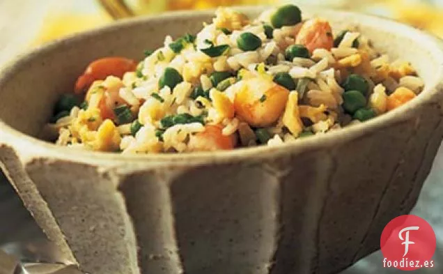 Arroz Frito con Camarones