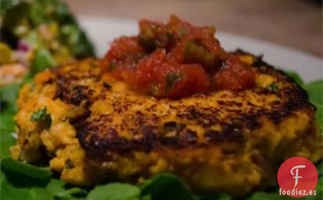 Pasteles de Pescado y Salmón de Batata