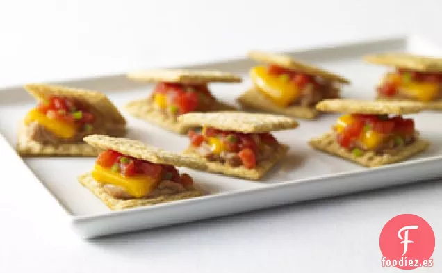 Quesadillas de Frijoles Picantes