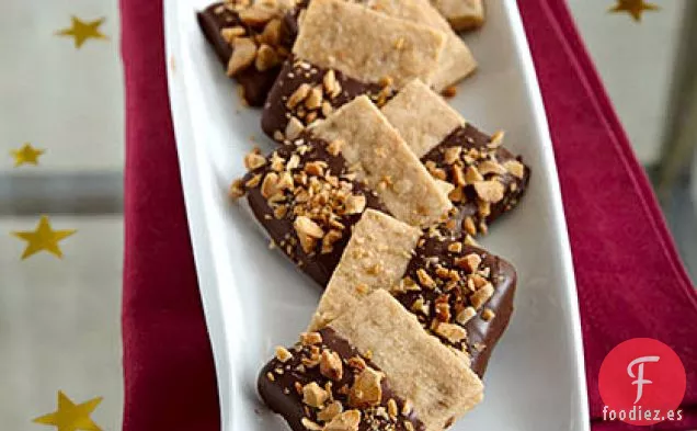 Tortitas de Almendras Bañadas en Chocolate