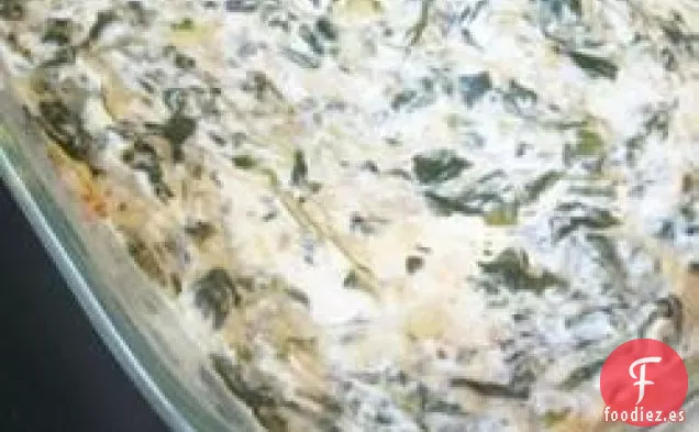 Delicioso Dip de Espinacas y Alcachofas