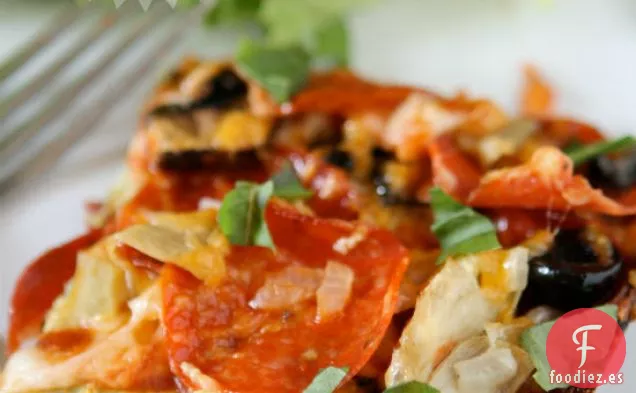 Cazuela de Pizza de Calabacín