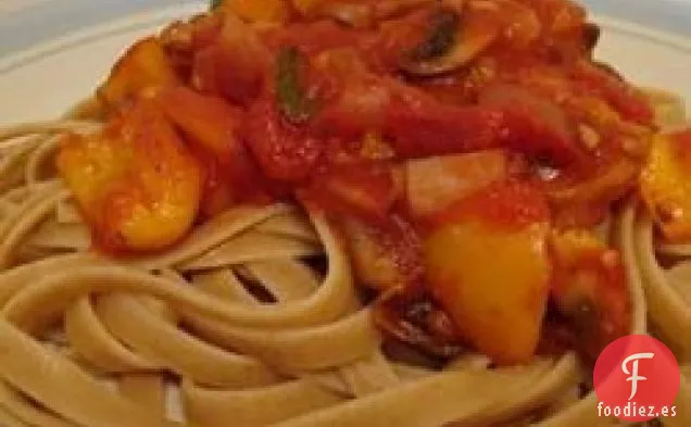 Salsa de Tomate y Albahaca para Pasta