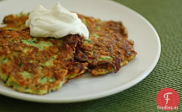 Buñuelos De Calabacín Con Queso De Cabra