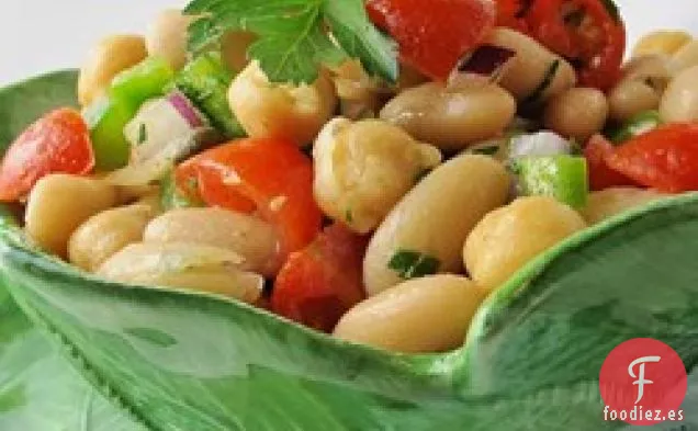 Ensalada de Frijoles Mediterráneos