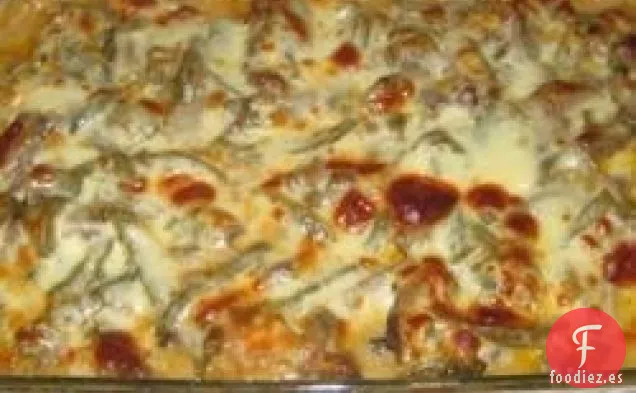 Cerveza, Queso, Filete de Filadelfia, Cazuela