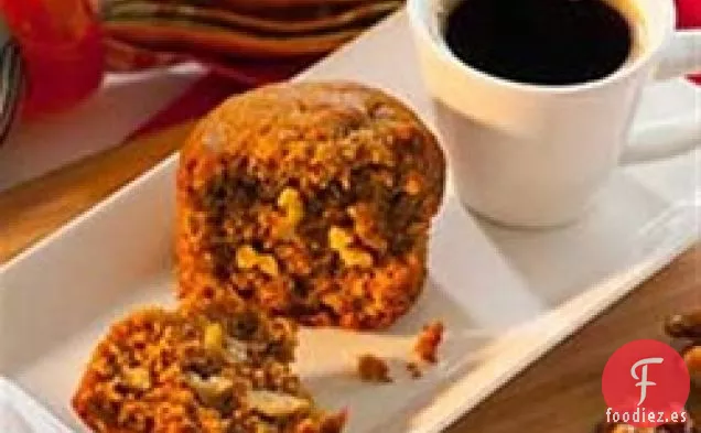 Muffins de Aguacate, Plátano y Nuez