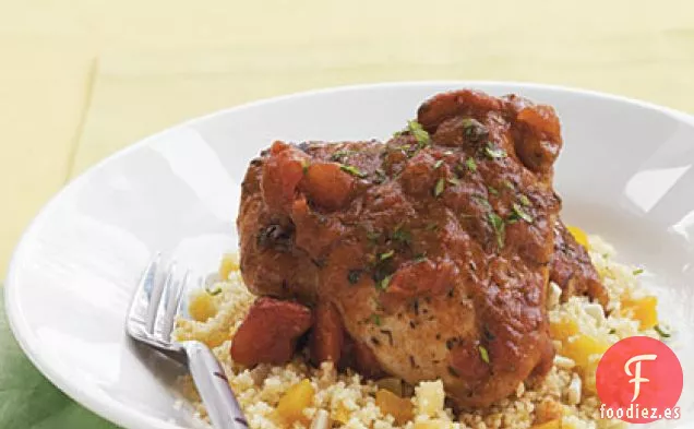 Muslos de Pollo con Especias Marroquíes