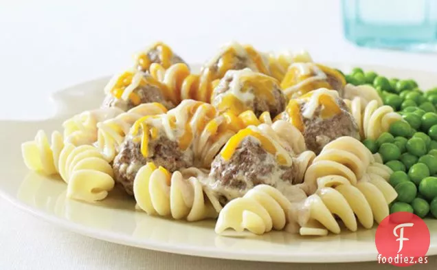 Sartén de Albóndigas con Queso