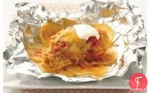 Paquete de Papel de Aluminio para Cena de Pollo y Tacos