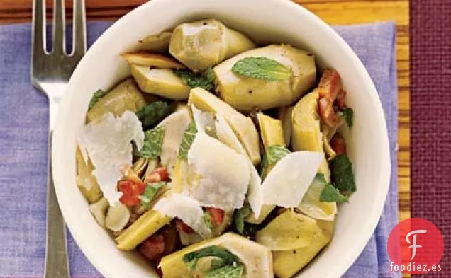 Alcachofas Salteadas