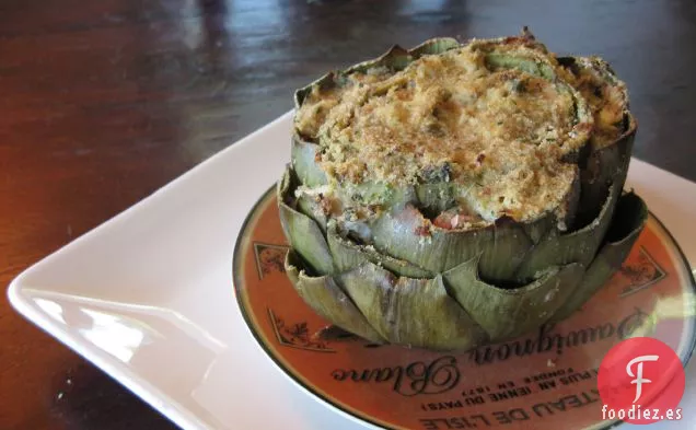 Alcachofas Rellenas de Cangrejo