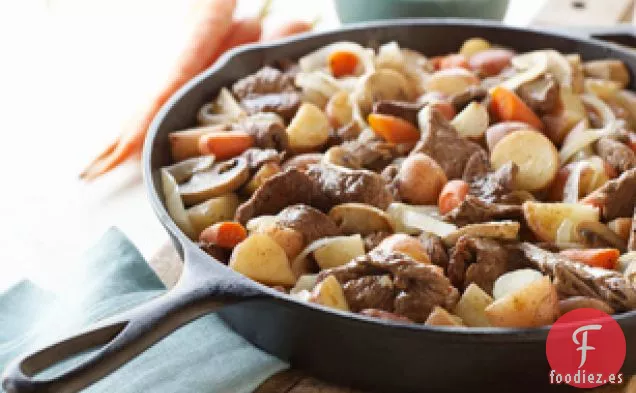 Salteado de Patatas y Bistec