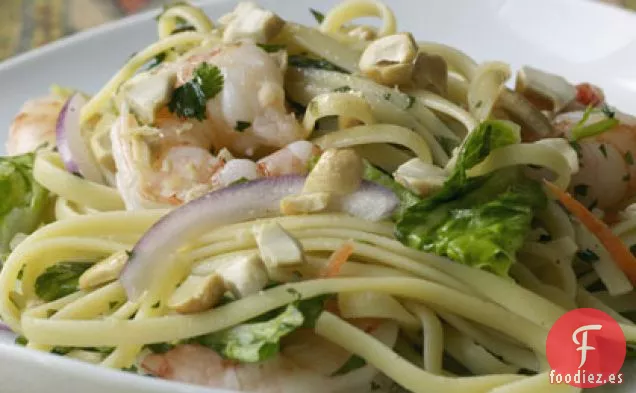 Ensalada de Camarones Tailandeses con Aderezo Agridulce
