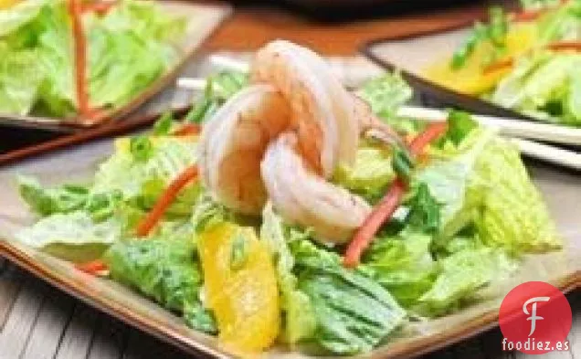 Ensalada de Camarones Asiáticos
