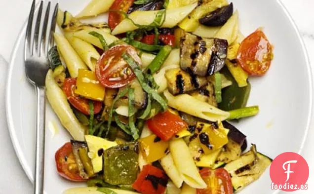 Penne con Verduras Mixtas a la Parrilla