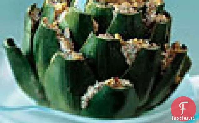 Alcachofas Rellenas de Ricota y Nuez