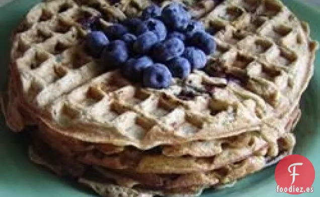 Gofres con Sabor a Arándanos