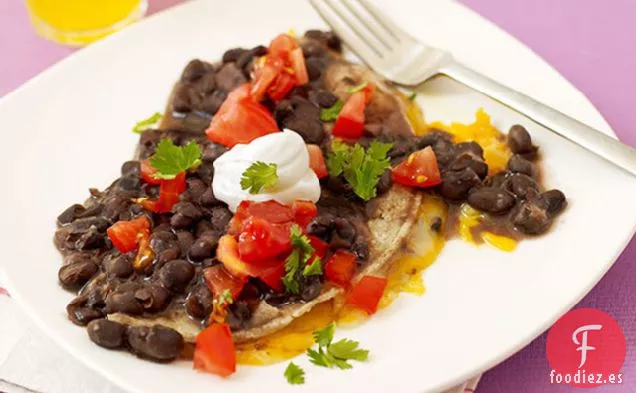 Quesadillas de Frijoles Negros