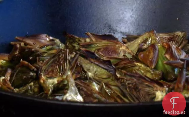 Alcachofas Asadas