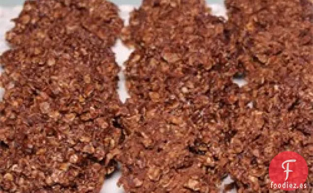 Galletas de Coco y Chocolate sin Hornear