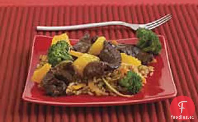 Arroz de Ternera con Jengibre