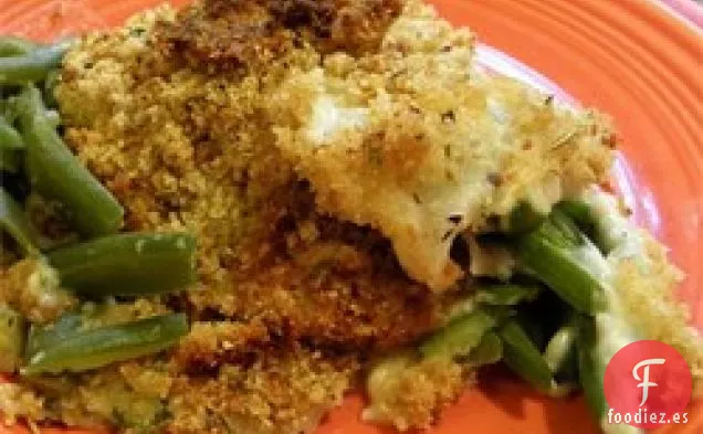 Plato de Frijoles Verdes con Queso